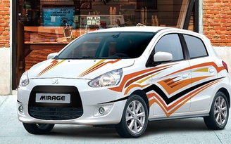 Mitsubishi Mirage hấp dẫn hơn nhờ 'khoác áo mới'